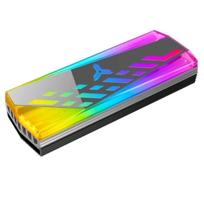 Радіатор-охолоджувач Qube M.2-4 для SSD M.2 2280 із RGB