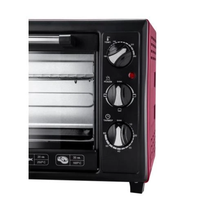 Електродуховка Liberton LEO-350 Red об’ємом 35 л