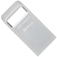 Флеш-накопичувач USB (USB-флешка) Kingston DataTraveler Micro 64 ГБ, до 200 МБ/с