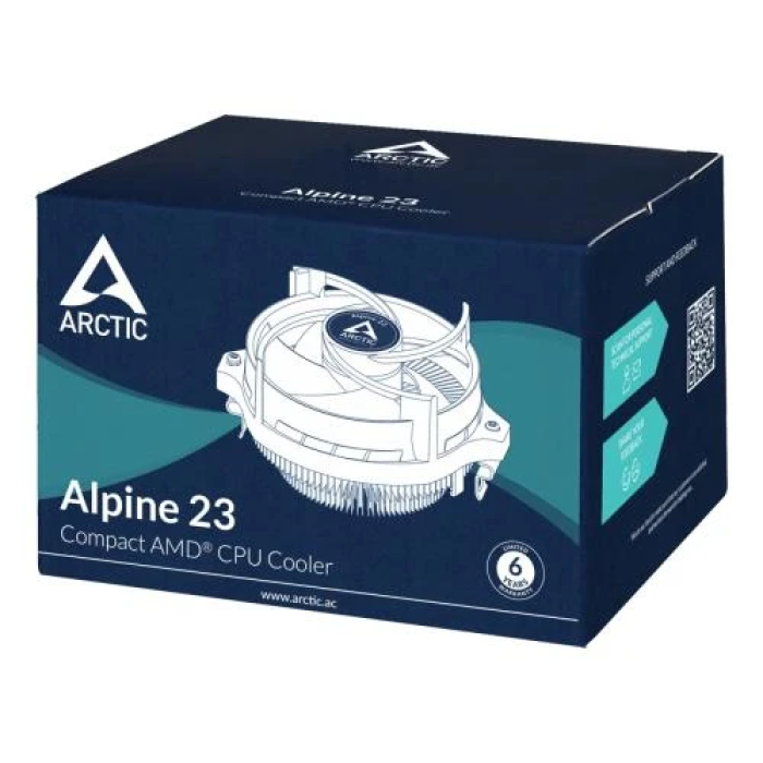 Кулер Arctic Alpine 23 для процесорів AMD з вентилятором 90 мм