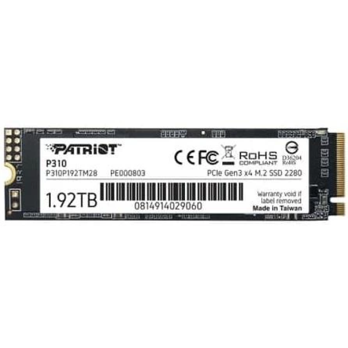 SSD Patriot P310 1,92 ТБ у форматі M.2 2280