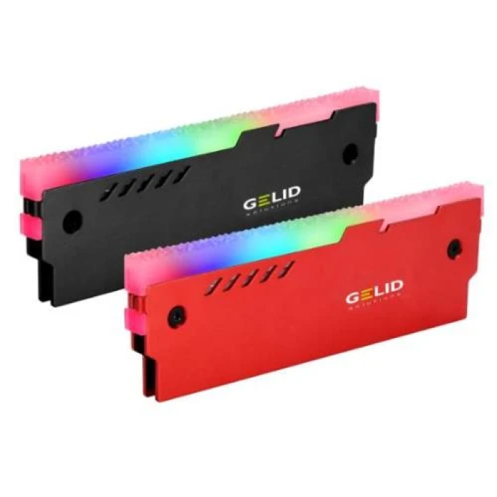 Радіатор для оперативної пам’яті GELID Solutions Lumen RGB, червоний