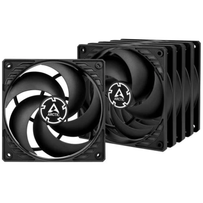 Arctic P12 Black — комплект корпусних вентиляторів 120 мм, 5 шт