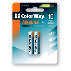 Батарейка AAA (елемент живлення) ColorWay Alkaline Power 2 шт 1,5 В
