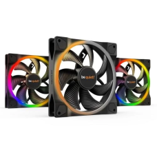 Вентилятор для корпуса (корпусний вентилятор) be quiet! Light Wings 3x140 мм PWM Triple Pack, Black