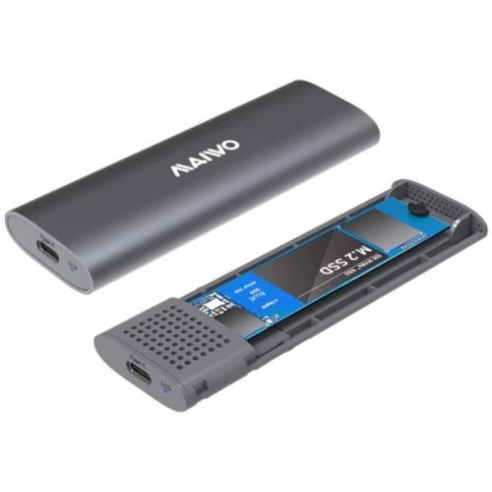 Зовнішня кишеня Maiwo K1689 для M.2 SSD NVMe та SATA