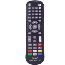 Універсальний пульт для телевізора (пульт для ТВ і Т2) NoNaMe CRC0447 T2+TV 2×AAA