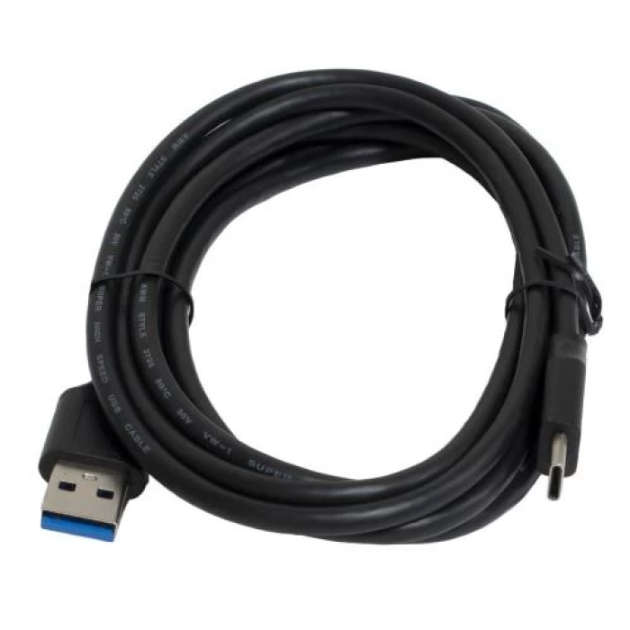Кабель USB AM — Type-C Patron 2 м для заряджання та синхронізації