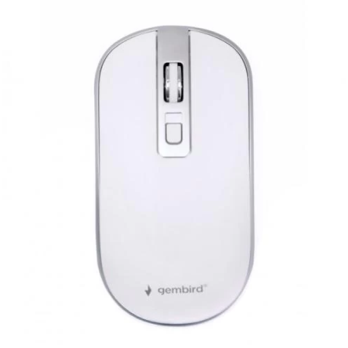 Бездротова оптична миша Gembird MUSW-4B-06-WS White/Grey