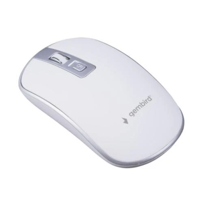 Бездротова оптична миша Gembird MUSW-4B-06-WS White/Grey