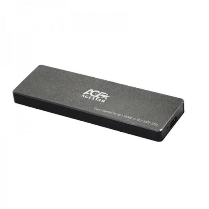 Зовнішня кишеня AgeStar для SSD M.2 з USB 3.2 Gen2