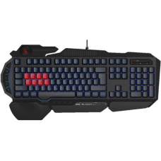 Ігрова клавіатура (клавіатура) Bloody B318 Black USB, 114 клавіш