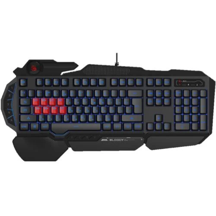 Ігрова клавіатура Bloody B318 Black з USB-підключенням