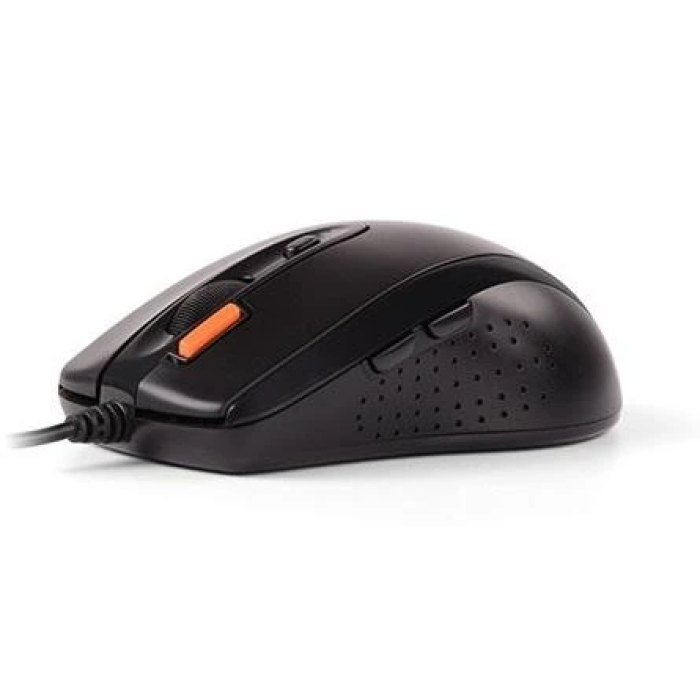 Дротова миша A4Tech N-70FXS Black із регулюванням ваги