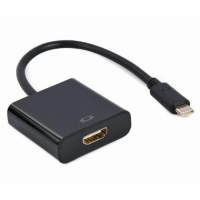 Перехідник USB-C на HDMI (адаптер Type-C—HDMI) Cablexpert A-CM-HDMIF-03 15 см, 4K/30 Гц