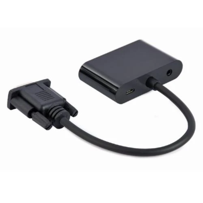 Перехідник HDMI на VGA Cablexpert A-VGA-HDMI-02 для відео та звуку