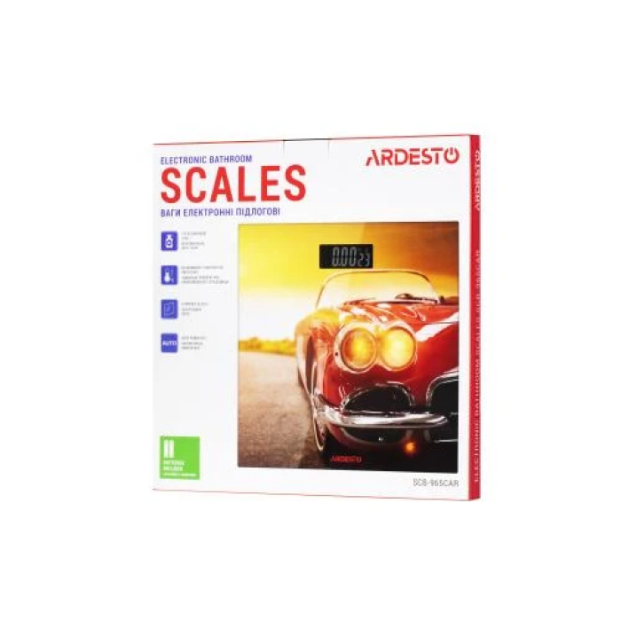 Підлогові електронні ваги Ardesto SCB-965CAR до 150 кг