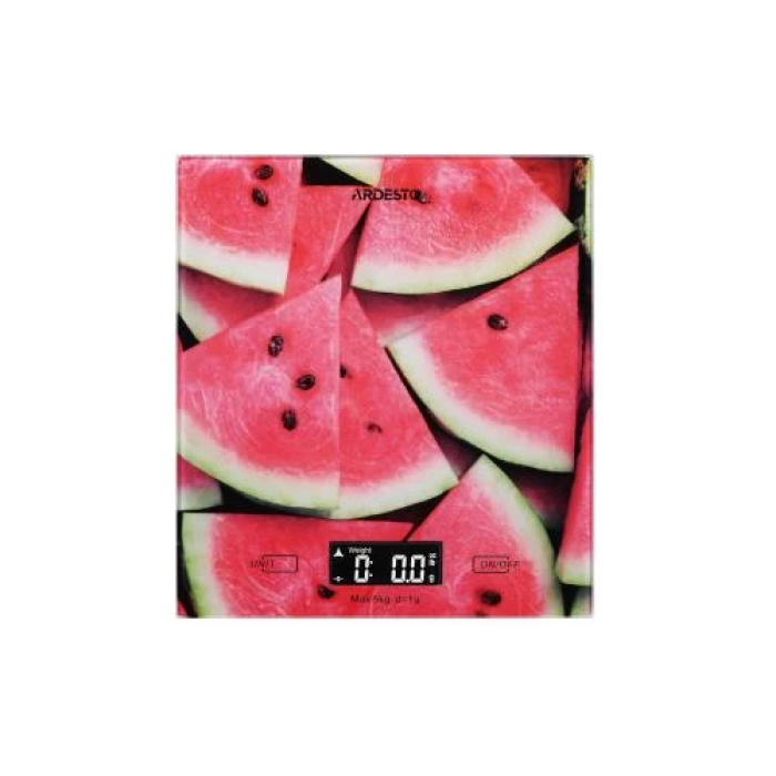 Електронні кухонні ваги Ardesto SCK-893WATERMELON до 5 кг