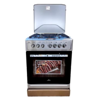 Комбінована плита (газова плита з електричною духовкою) Castle CPG-60X 4 конфорки, 70 л