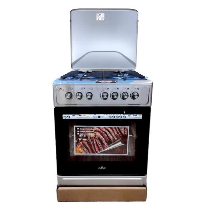 Комбінована плита Castle CPG-60X з 4 конфорками та духовкою 70 л