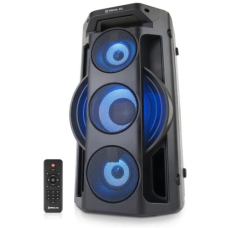 Портативна колонка (акустична система) REAL-EL X-777 Black 2 x 32,5 Вт