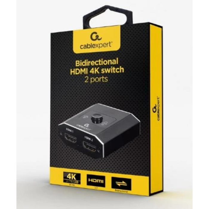 Двонапрямний перемикач HDMI Cablexpert DSW-HDMI-21