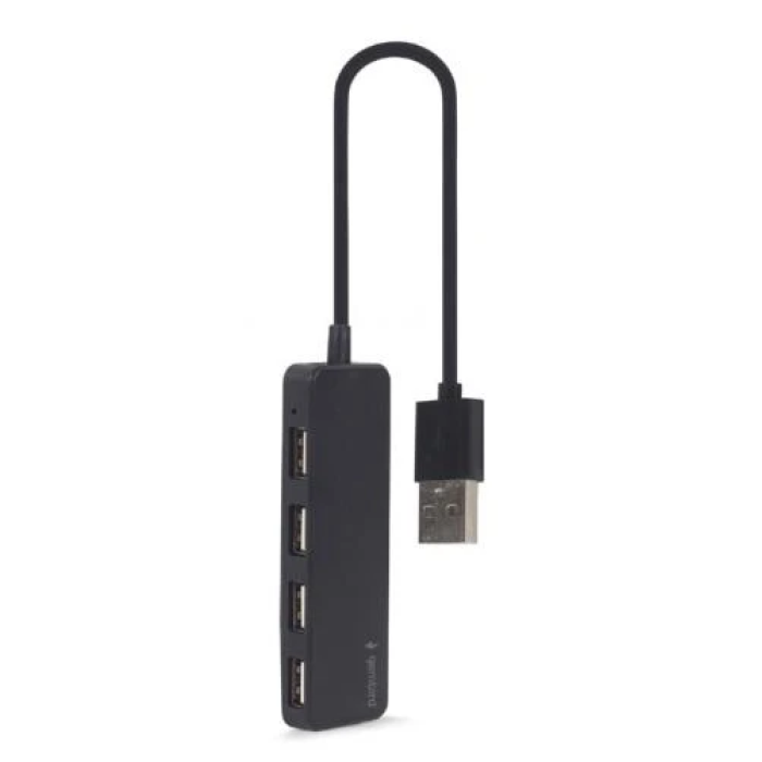 USB-хаб Gembird на 4 порти USB 2.0 з кабелем 30 см