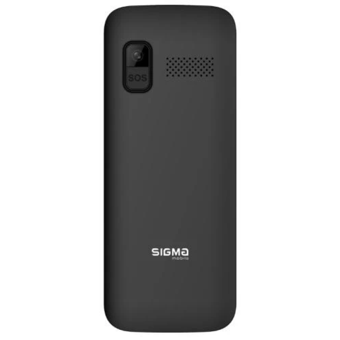 Кнопковий телефон Sigma mobile Comfort 50 Grace, чорний