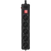 Мережевий фільтр (фільтр-подовжувач) Gembird SPG5-G-15B-PRO 5 розеток, 4,5 м