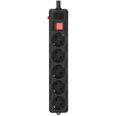 Мережевий фільтр (фільтр-подовжувач) Gembird SPG5-G-15B-PRO 5 розеток, 4,5 м