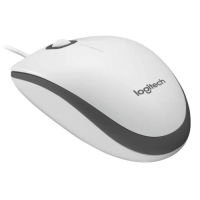 Оптична миша (комп’ютерна миша) Logitech M100 біла, 1000 dpi