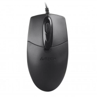 Оптична миша (комп’ютерна мишка) A4Tech OP-720S чорна, USB, 1200 dpi