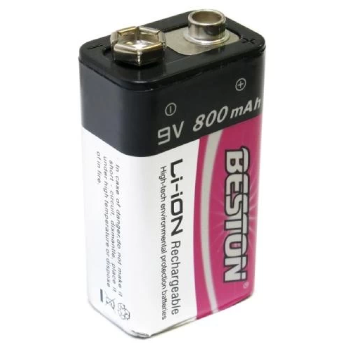 Акумулятор Beston CR-9V 9 В ємністю 800 mAh