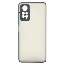 Чохол-накладка для Xiaomi Redmi Note 11 Pro (силіконовий кейс) NoNaMe Gingle Matte Case (strong) Black