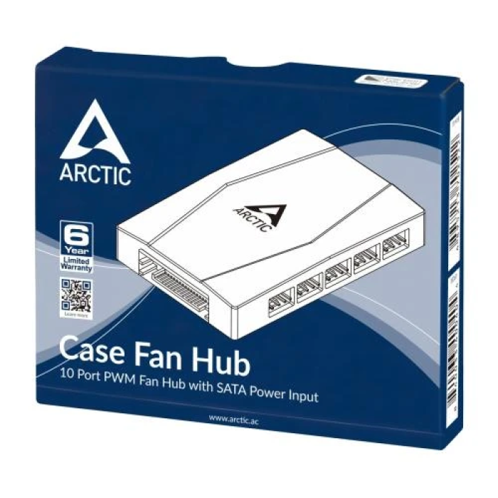 Хаб Arctic Case Fan Hub для 10 корпусних вентиляторів