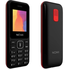 Кнопковий телефон (мобільний телефон) Nomi i1880 Red+Black 2 SIM, 1,77"