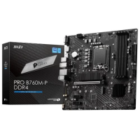 Материнська плата (системна плата) MSI PRO B760M-P DDR4 LGA1700, MicroATX, DDR4