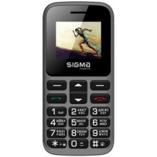 Кнопковий телефон (мобільний телефон) Sigma mobile Comfort 50 HIT2020 Grey Dual SIM, 1450 мА·год