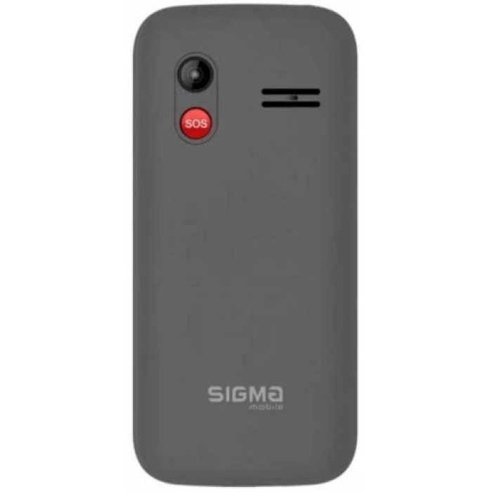 Кнопковий телефон Sigma mobile Comfort 50 HIT2020 Grey на 2 SIM