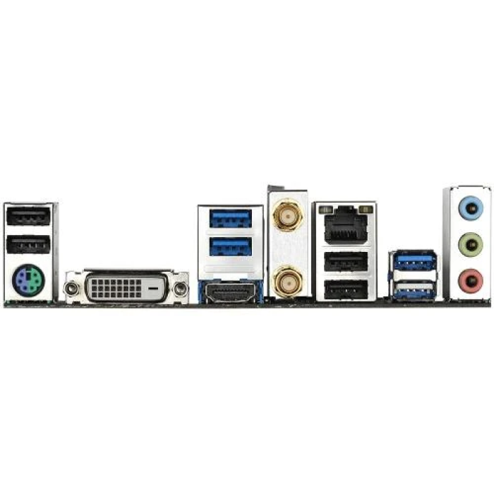 Материнська плата (системна плата) Gigabyte B550M DS3H AC AM4, MicroATX, Wi-Fi, 4 слоти DDR4