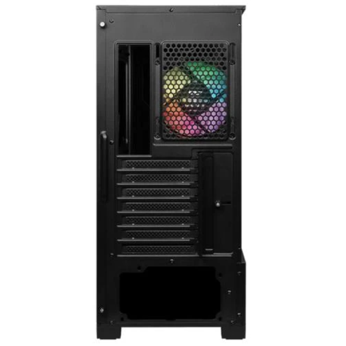 Корпус MSI MAG Forge 110R чорний ATX з ARGB-підсвічуванням
