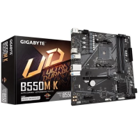 Материнська плата (системна плата) Gigabyte B550M K Micro ATX, 4 слоти DDR4