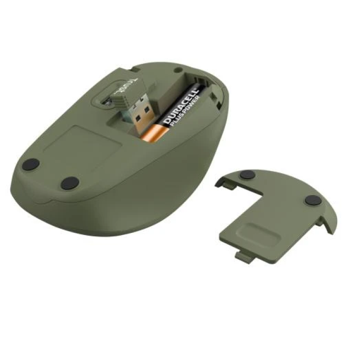 Бездротова миша Trust Yvi+ Silent Green з DPI 800/1600