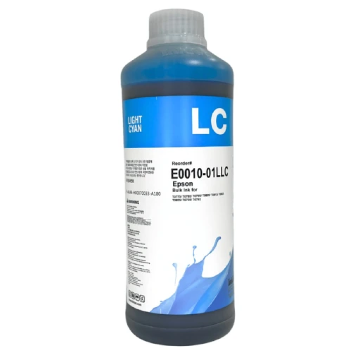 Водорозчинне чорнило InkTec E0010 Light Cyan для Epson, 1 л