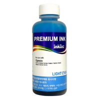 Чорнило для принтера (водорозчинне чорнило) InkTec E0010 Light Cyan 100 мл