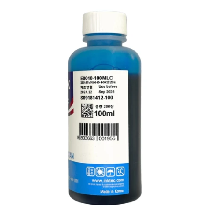 Водорозчинне чорнило InkTec E0010 Light Cyan для Epson