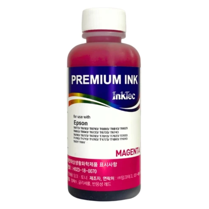 Чорнило InkTec E0010 Magenta 100 мл для принтерів Epson