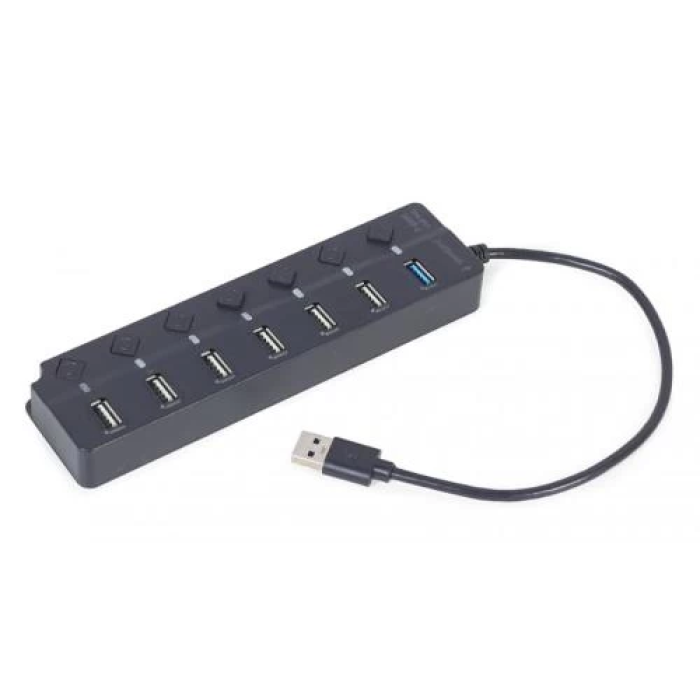 USB-хаб Gembird UHB-U3P1U2P6P-01 із 7 портами