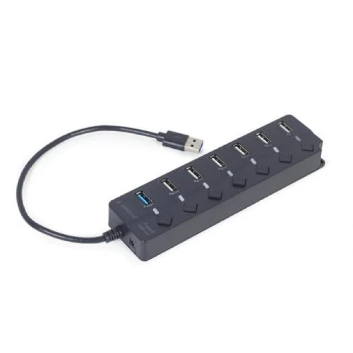 USB-хаб Gembird UHB-U3P1U2P6P-01 із 7 портами