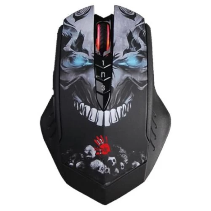 Бездротова ігрова миша Bloody R80 Plus Black Skull